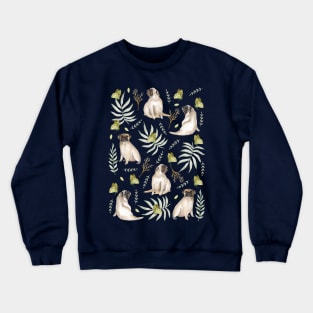 Cute pugs Crewneck Sweatshirt